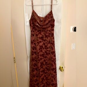 Revelry Skye velvet dress
